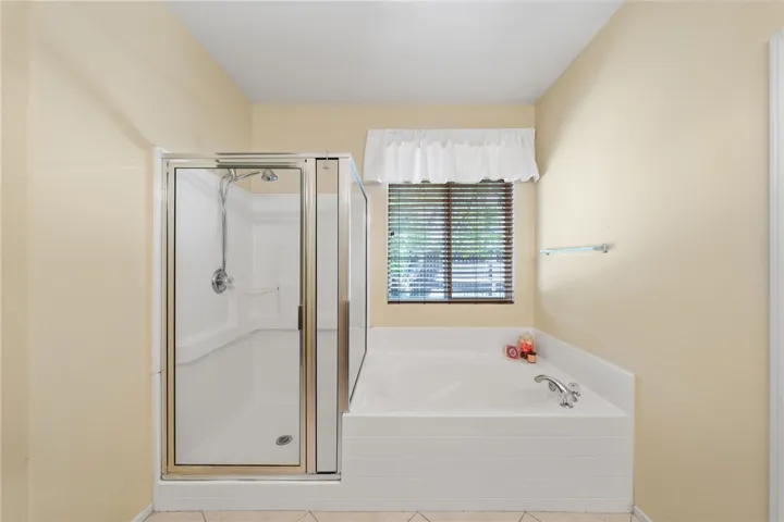 Primary tub and shower