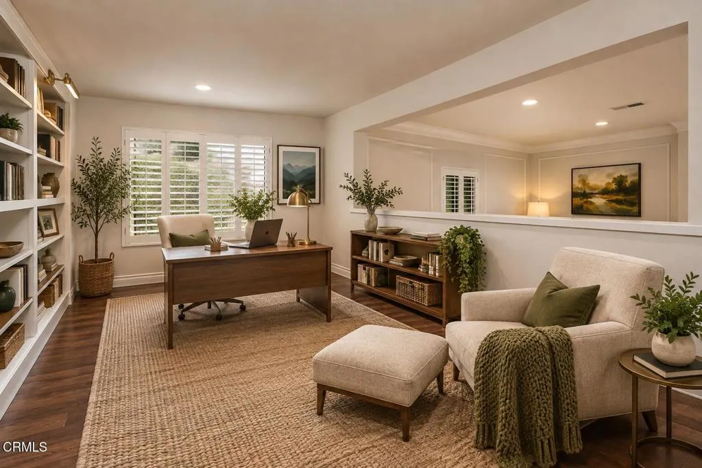Upstairs Loft Virtually Staged