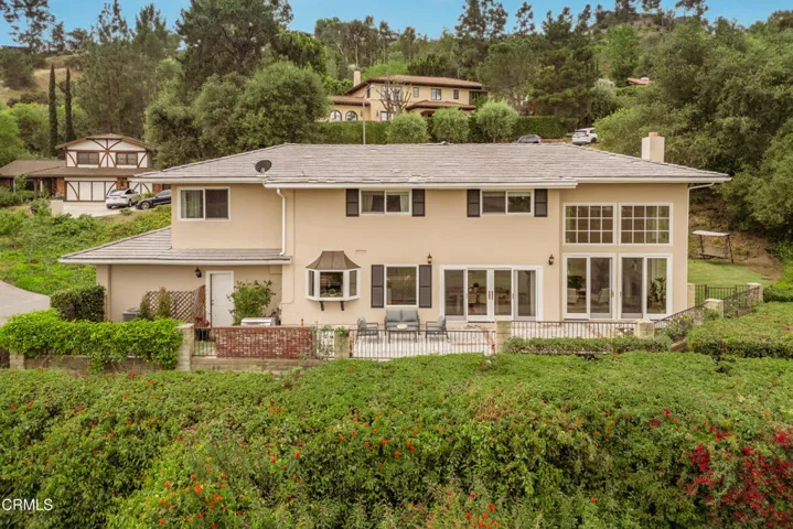 Back of House Facing the Rosebowl