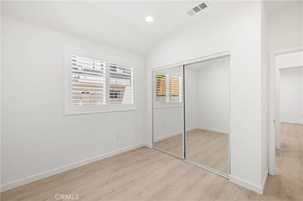 Beautiful secondary room with ample closet space.