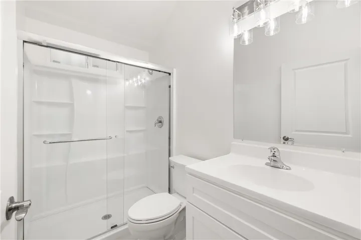 New full Bathroom with walk in shower
