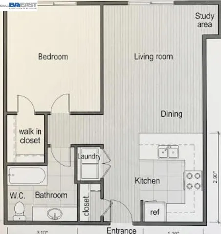 Floorplan for Reference Only
