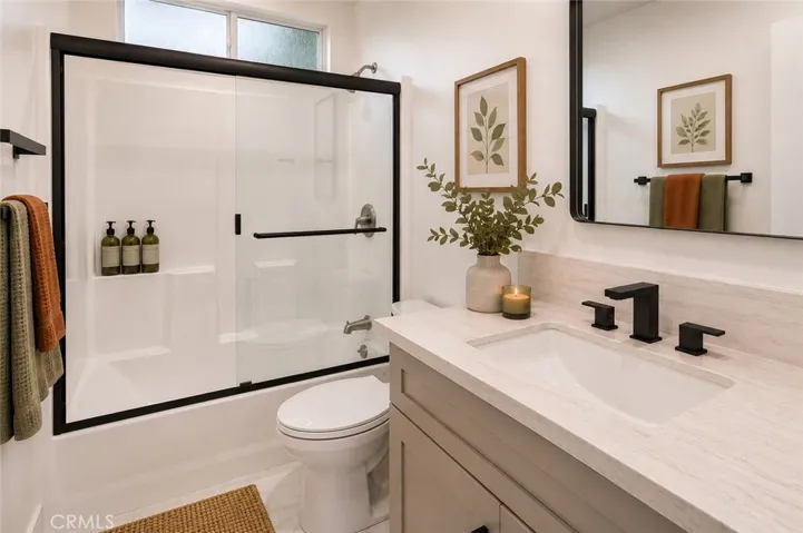 Unit 216 Bathroom Photo is virtually staged