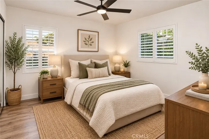 Unit 218 Bedroom 1 Photo is virtually staged