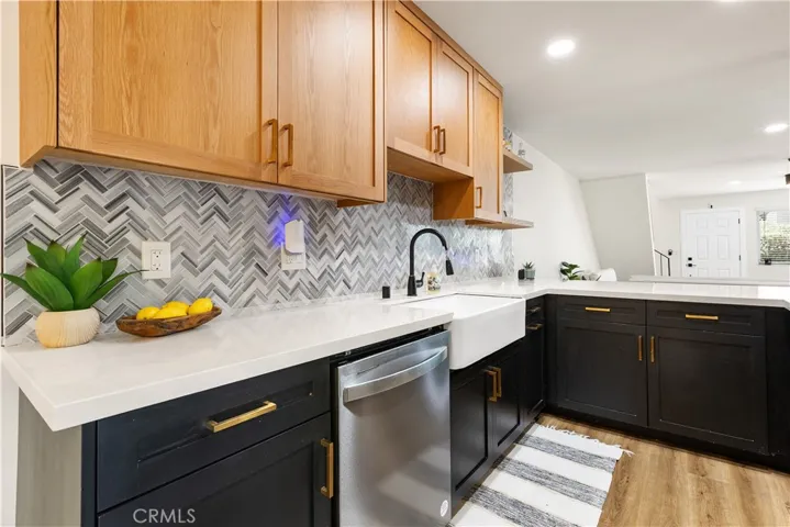 Kitchen looking to Living Room