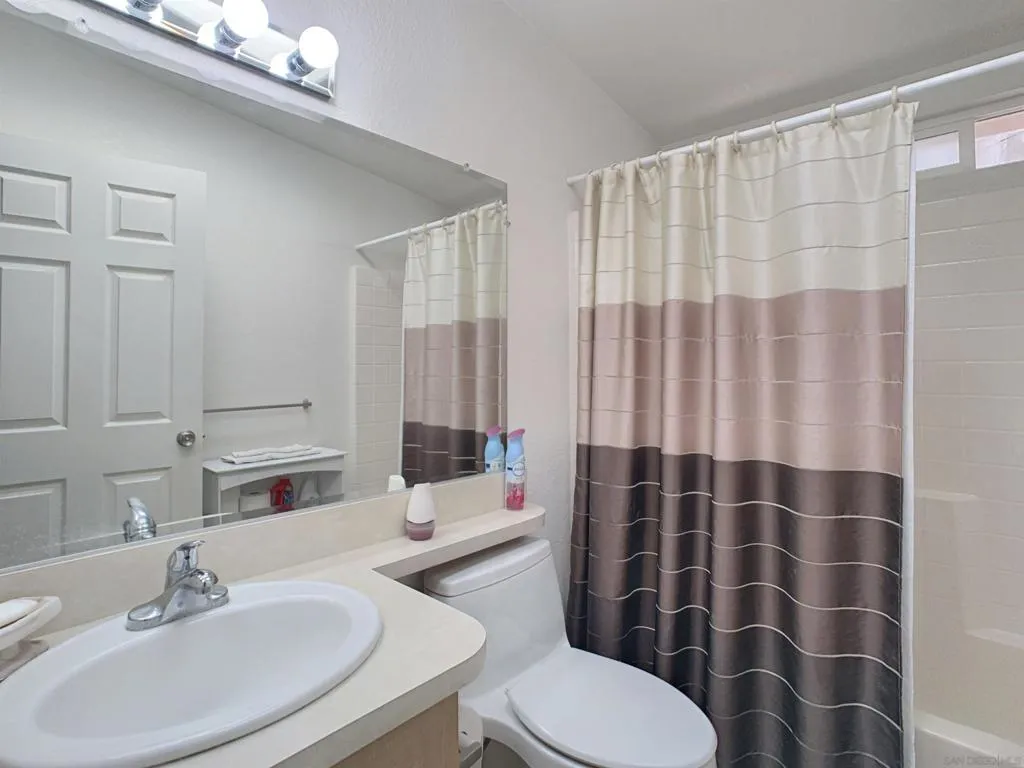 Hallway bathroom