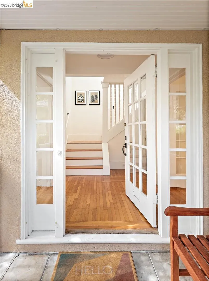 Double French doors with sidelights Double French doors with sidelights