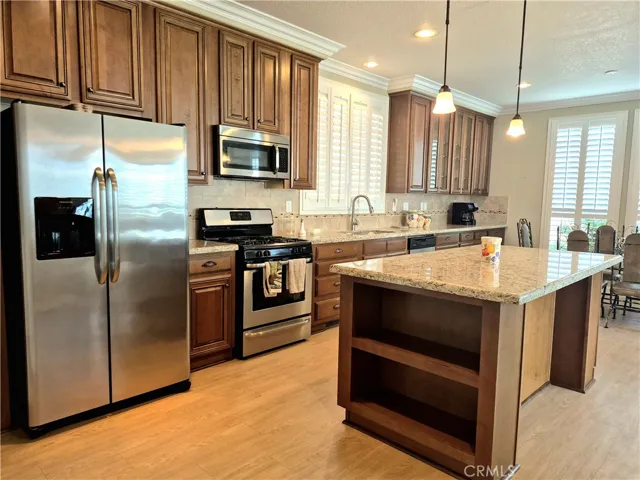 Fridge is included.