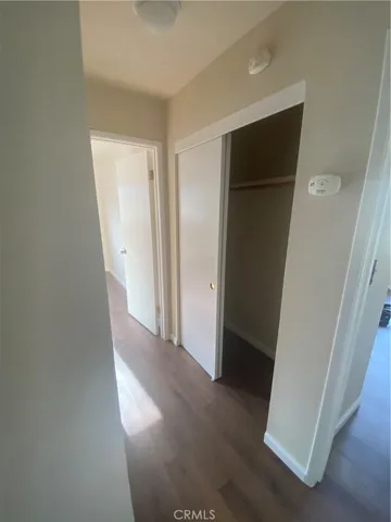 Nice hall closet for extra storage