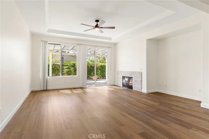 Brand new paint, fans, luxury vinyl floors, fireplace facade & MORE
