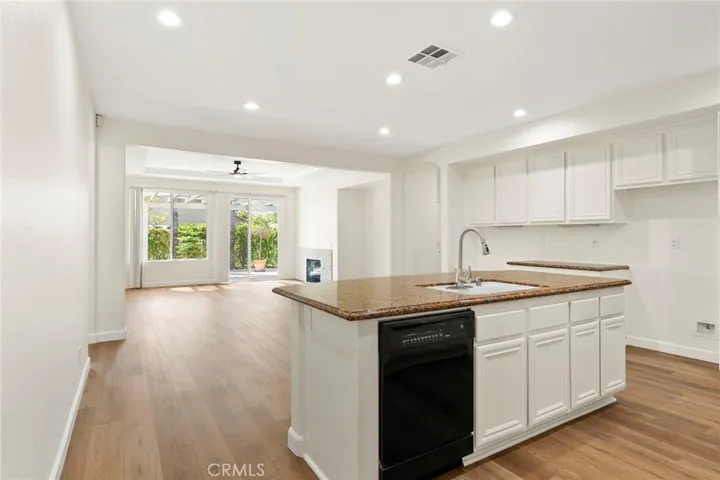 Open concept kitchen & family room! Dishwasher included along with pull down kitchen faucet
