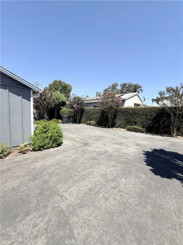 Parking area behind 25628.5 home