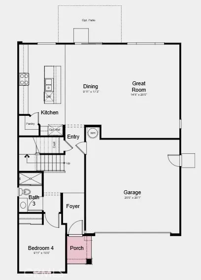 Floor Plan Level 1