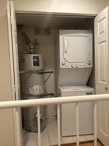 Laundry closet