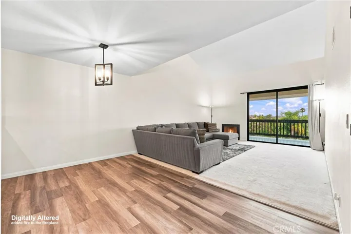 Experience Indoor/Outdoor Living with the Balcony attached to the Main Living Area