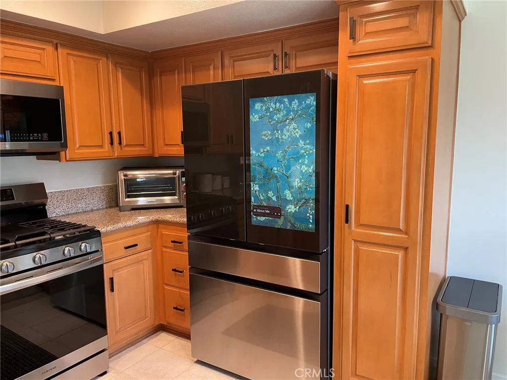 Kitchen with Refrigerator Kitchen with Refrigerator