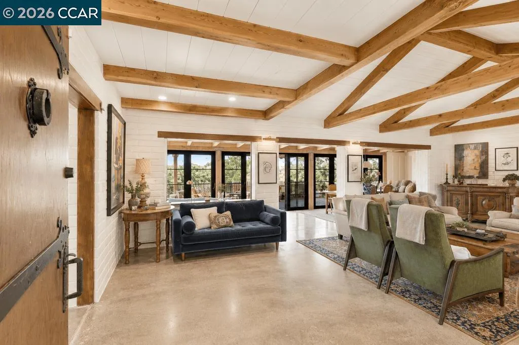 Stone Walls Painted White - Rendering