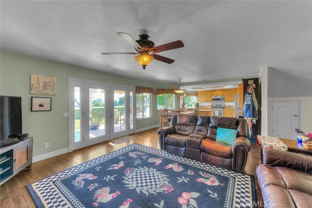 Family room has French door access to patio Family room has French door access to patio
