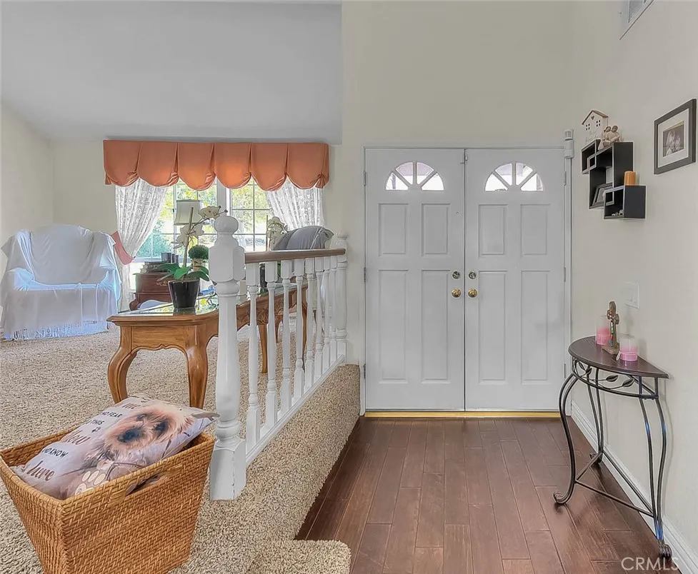 Desirable double-door entry & foyer Desirable double-door entry & foyer