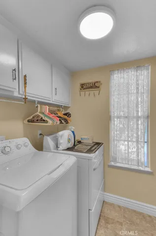 Indoor laundry room w/ a window that opens!