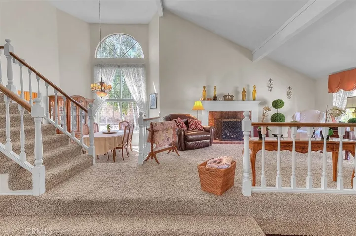 Formal dining room with showcase windows