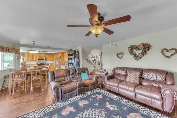 Large family room where everyone will gather