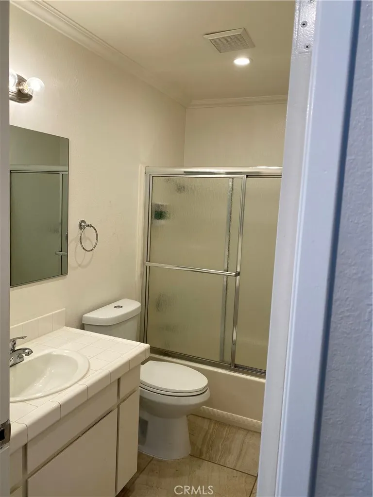 Full bathroom in hall Full bathroom in hall