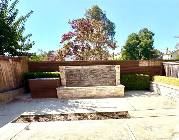 Easy maintenance backyard