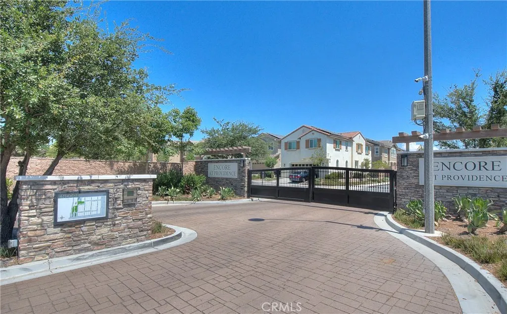 Impressive entryway welcomes you into the established Encore at Providence community.