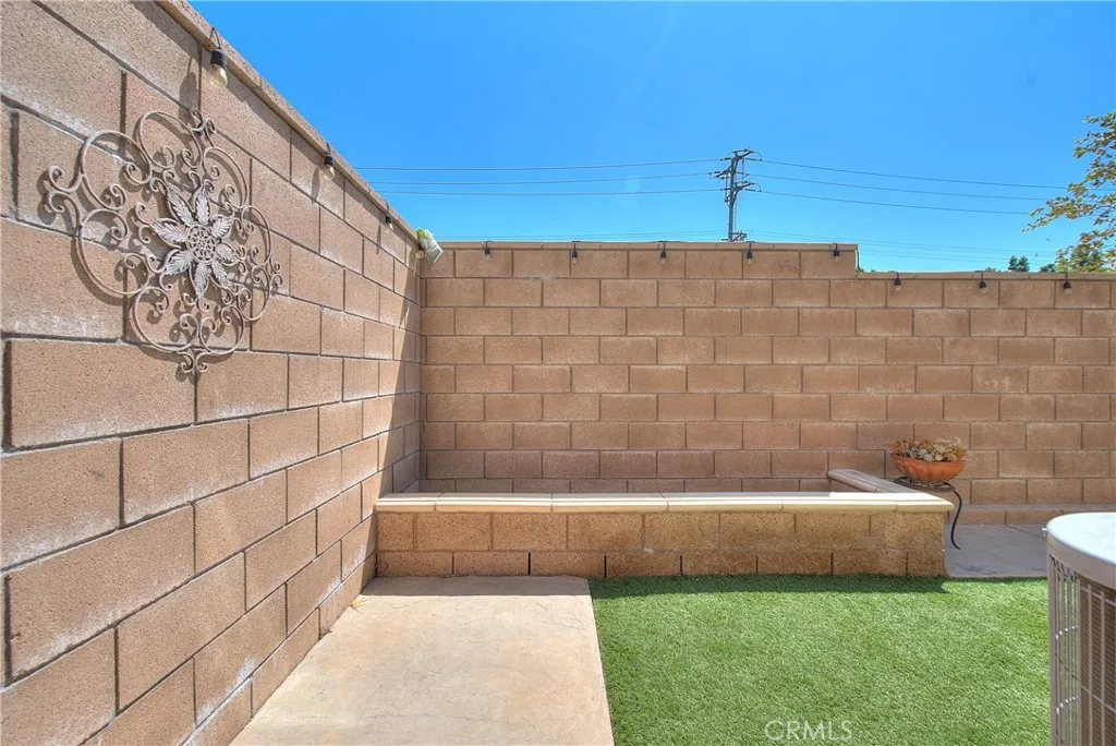 Low-maintenance backyard designed for easy outdoor enjoyment and entertaining.