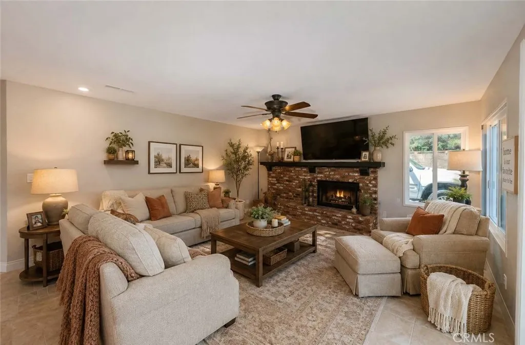 AI enhanced family room.
