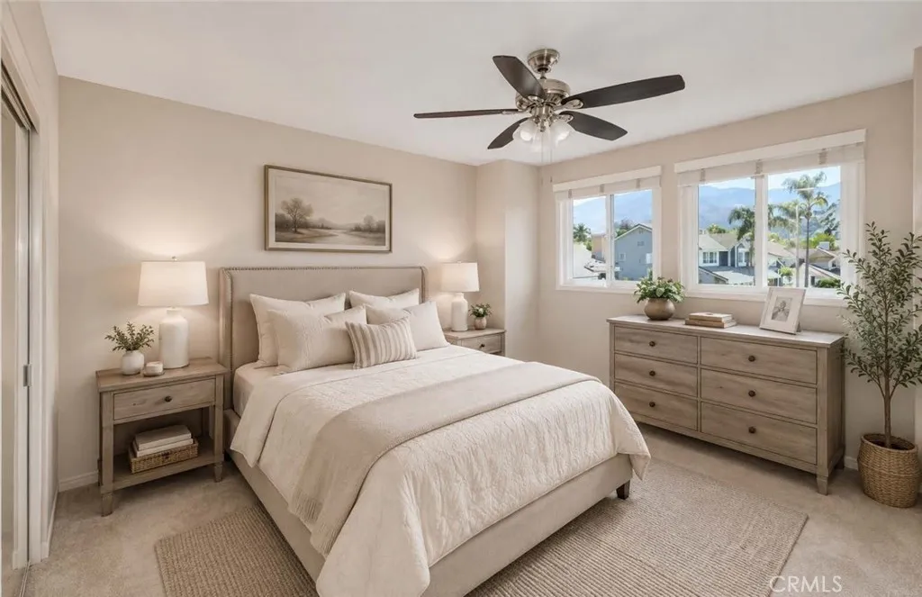 AI enhanced upstairs secondary bedroom 1.