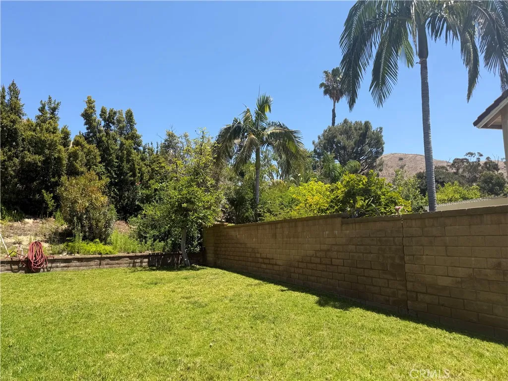Looking at that same right corner from the side yard.