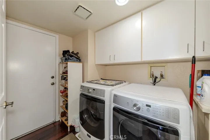 Inside laundry room on main floor.
