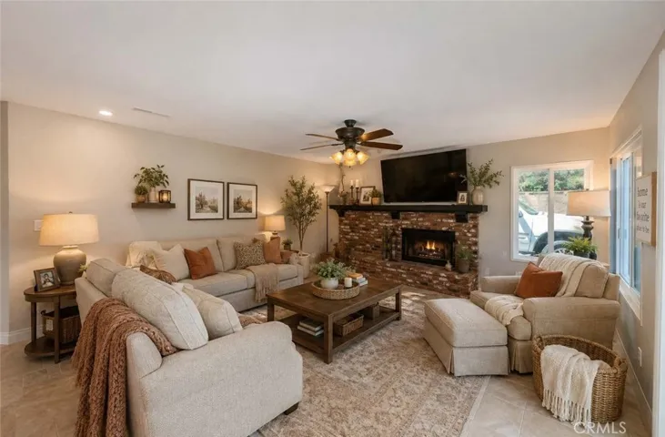AI enhanced family room.