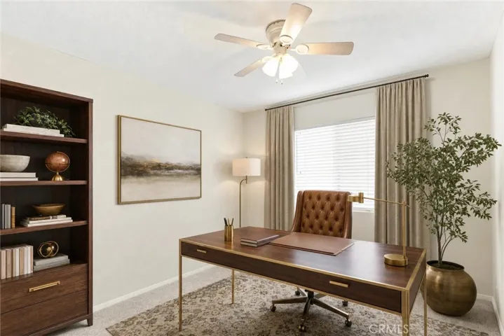 Some photos are virtually staged with computer generated furnishings