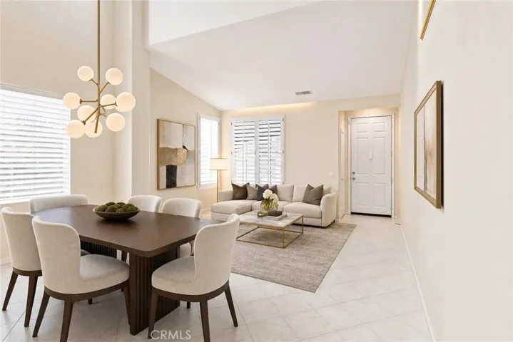 AI-enhanced to illustrate potential furnishings, décor, and room use