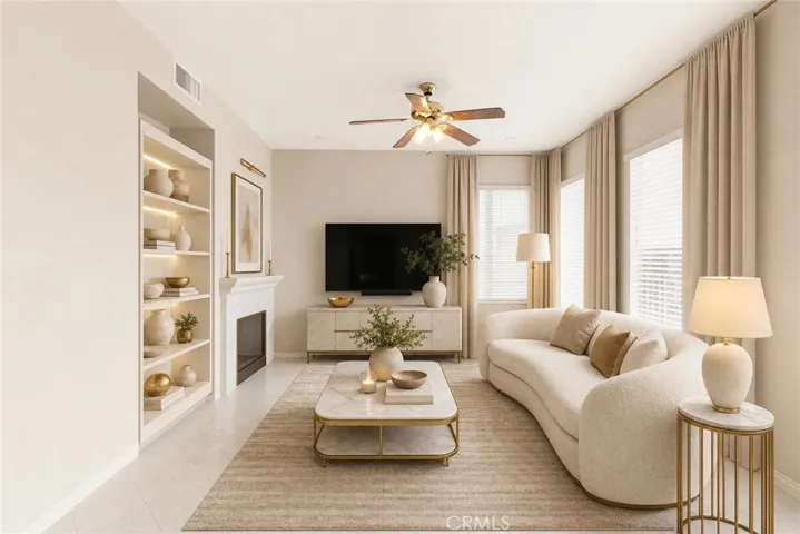 Some photos are virtually staged with computer generated furnishings