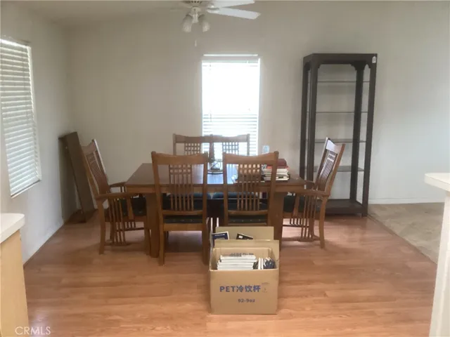Dining room attached to the Kitchen