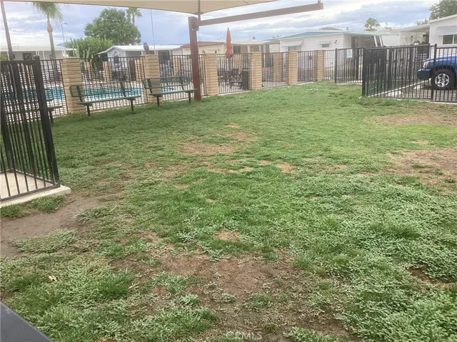 Dog park inside the complex