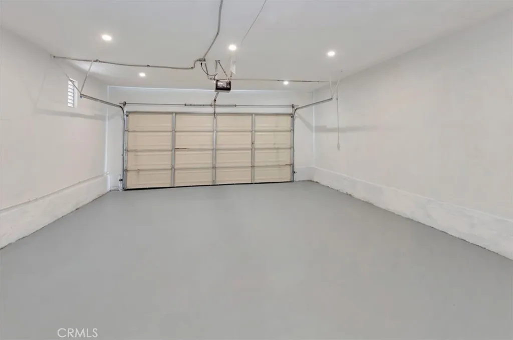 Freshly painted Garage and New Door and Hardware