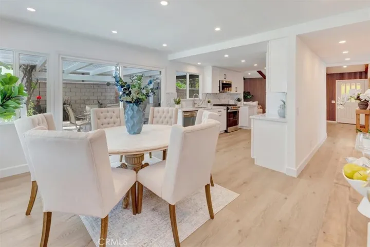 SPACIOUS DINING AREA OFF THE KITCHEN WITH VIEWS