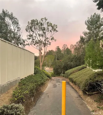 pathway throughout the community this is on Jarrett St going up to Quigley St
