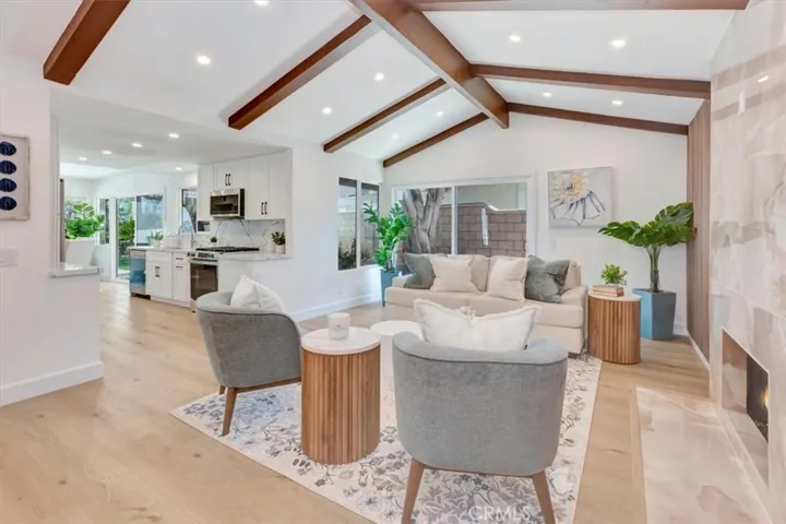 Open and Airy Design with lots of natural sunlight shining in