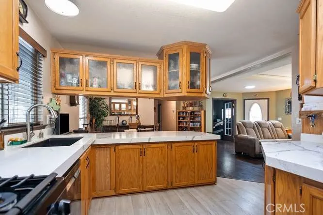 Open Kitchen with Newer Cabinets