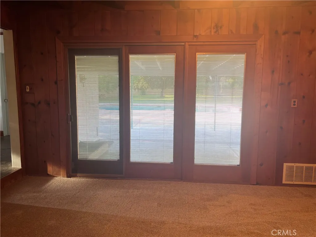 Doors to patio