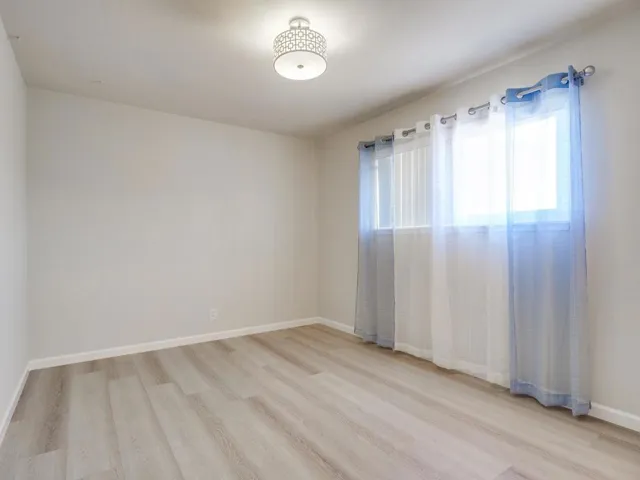 Bedroom with newer lights