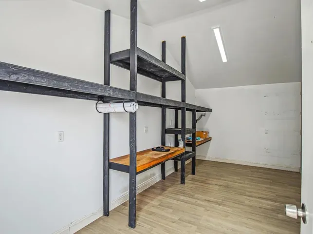 Spacious Storage Room.