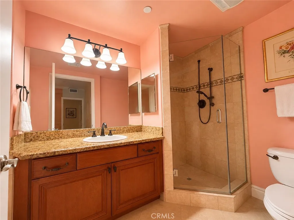 Primary Bath with Shower & Separate Tub