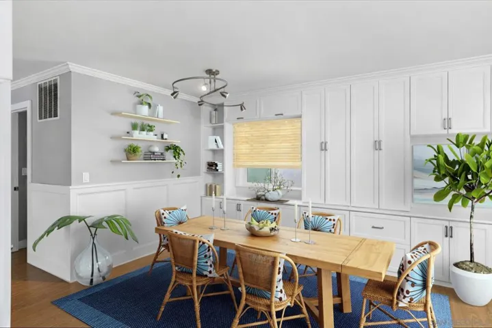 AI Generated Dining Room